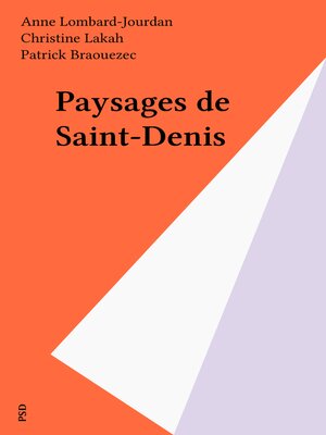 cover image of Paysages de Saint-Denis
